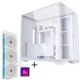 Lian Li O11 Vision Compact behuizing bundel + HydroShift II LCD-S 360TL AiO - wit
