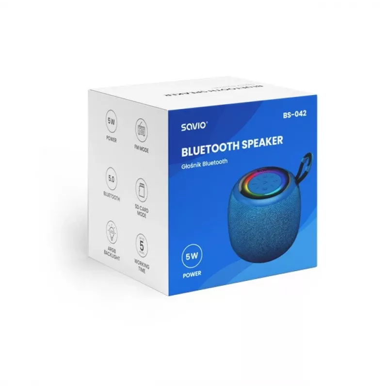 Savio BS-042 bluetooth-luidspreker 5 W
