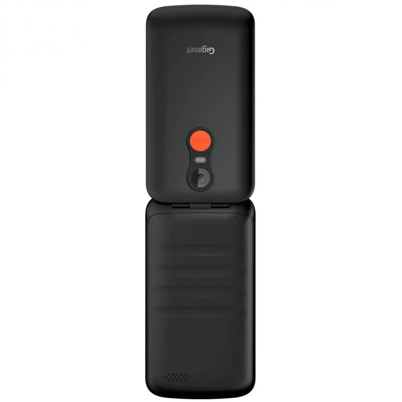 Gigaset GL595 seniorentelefoon 7,11 cm (2,8 inch) Dual SIM, SOS-knop, spat- en stofbestendig, 32 MB RAM, microSD-sleuf, zwart