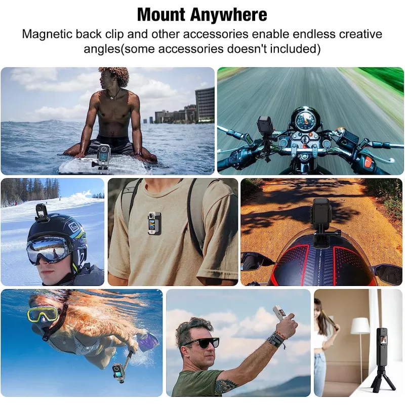 Actioncam SJCam C300 4K 30fps, compact waterdicht ontwerp