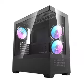 Darkflash DS900 AIR computerbehuizing, ATX, zwart