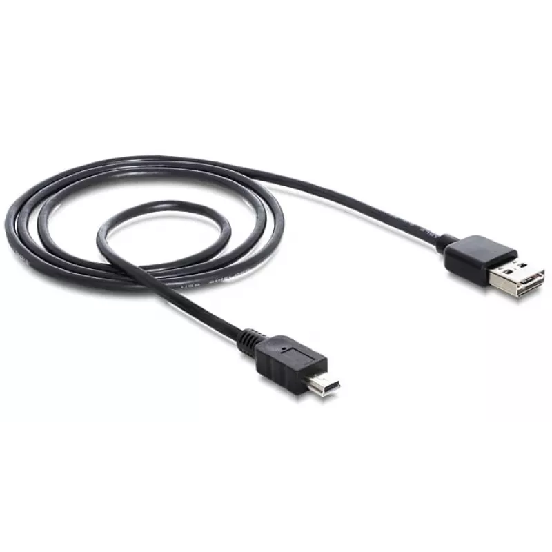 USB-kabel DeLOCK 5 m USB 2.0 A - Mini-USB m/m