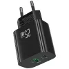 USB-oplader usams USA001629 25W 1×USB-C + 1×USB-A snelladen