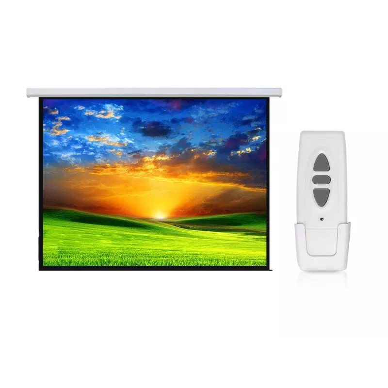 Maclean MC-552 elektrisch projectiescherm 150" (381 cm), 4:3, wand-/plafondmontage