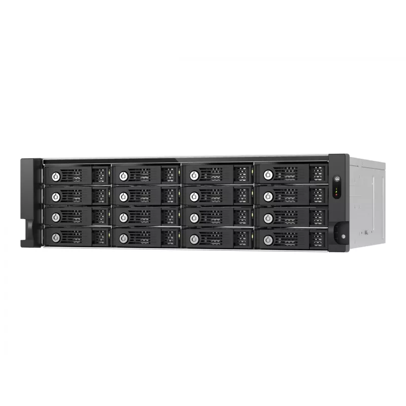 QNAP - TL-R1600PES-RP - schijven-array - 16 bays (SATA-600 / SAS-3) SAS 12Gb/s (extern) rackmontage 2U