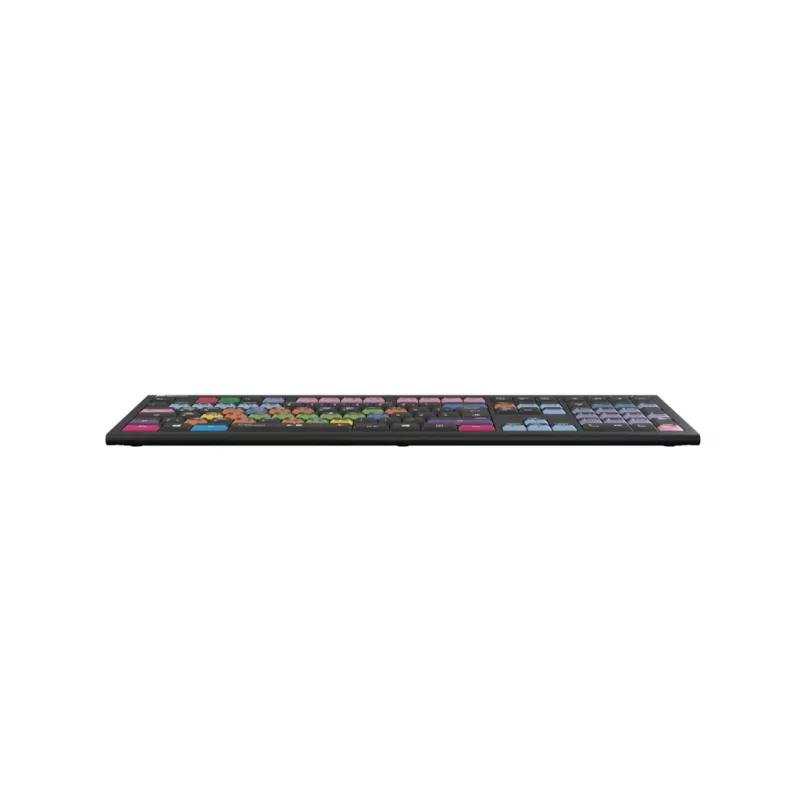 Toetsenbord Logickeyboard LKB-FLS-A2PC-DE Universeel USB QWERTZ Duits zwart