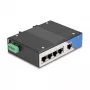 Ethernet-switch DELOCK 80162 — 5-poorts Gigabit RJ45 voor DIN-railmontage