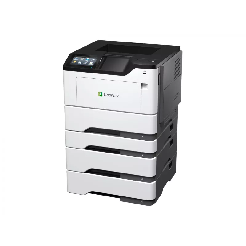 Printer Lexmark MS632dwe laser zwart grijs