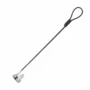 DICOTA D32068 universeel mini kabelslot voor laptops, 0,3 m, 3 verwisselbare koppen, zilver