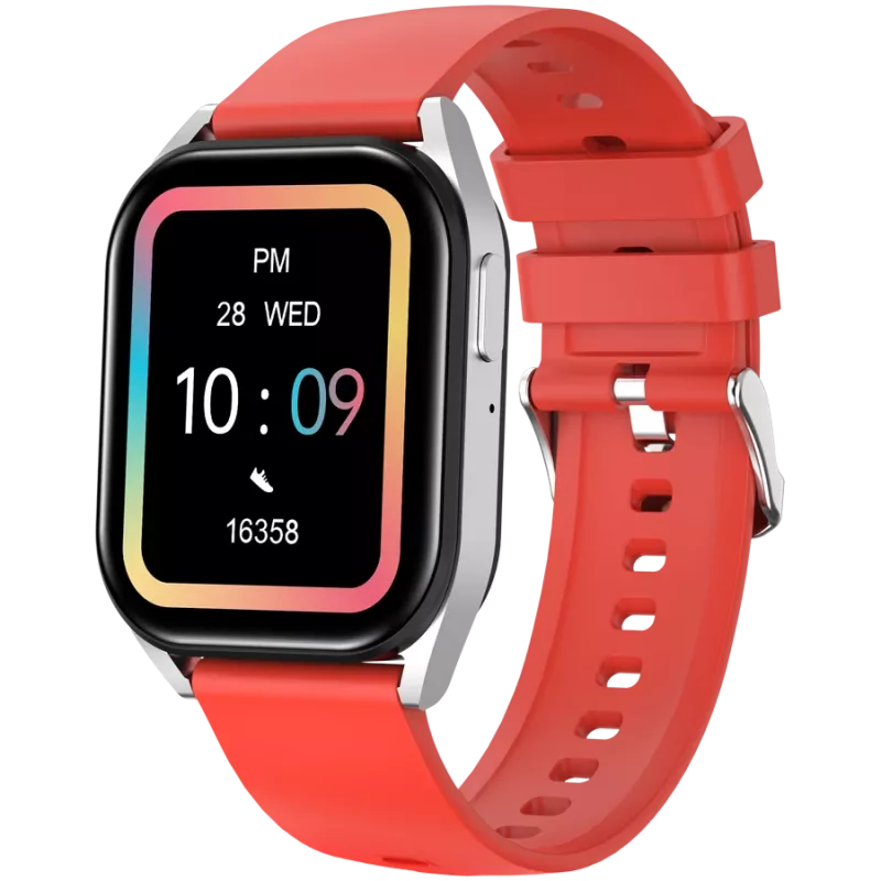 Smartwatch CANYON Chatter SW-58 BT-CALL zilver rood