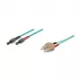Patchkabel LWL duplex OM3 (multimode, 50/125) SC/ST, LSZH, omkeerbare polariteit, 3m, Good Connections®