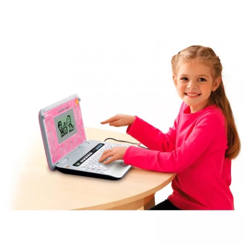 VTech Schulstart Laptop E, 6 jaar, roze VTech Schulstart Laptop E. Aanbevolen minimumleeftijd: 6 jaar, aanbevolen maximumleeftijd: 8 jaar, productkleur: roze