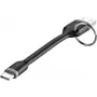 Renkforce RF-3425172 USB-kabel 0,1 m USB 2.0 USB A USB C zwart (RF-3425172)
