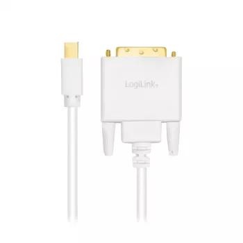 Videokabel-adapter LogiLink CV0138 Mini DisplayPort naar DVI 3m