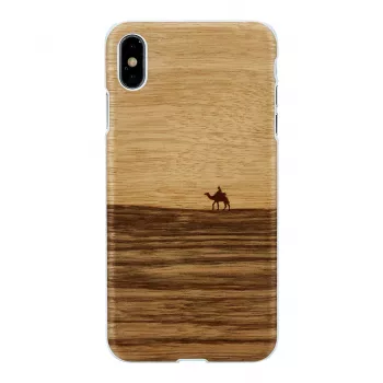 Smartphonehoesje man and wood voor iPhone XS Max — terra white
