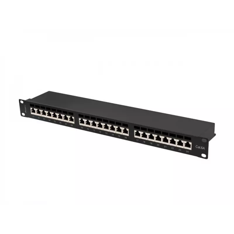 Patchpaneel 1U Lanberg PPSA-1024-B