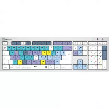 Logickeyboard LKB-RESC-CWMU-UK toetsenbord Office USB QWERTY Engels