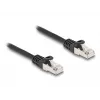 DeLOCK kabel RJ50 stekker naar RJ50 stekker S/FTP 0,5 m zwart