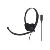 Koss CS200 USB-headset Bedrade hoofdband Telefoneren/Muziek USB Type-A Zwart