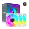 Gamemax | behuizingsventilator | KF300R BK | wit