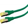 Netwerkkabel LOGON APR6A100G Cat6a S/FTP (S-STP) 10 m, RJ-45 - groen