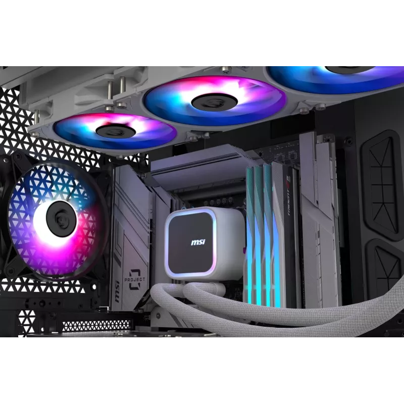 MSI MAG Coreliquid A13 360 moederbord, processor all-in-one-vloeistofkoeler 12 cm zwart 1 stuk