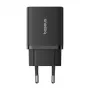 Baseus P10111404113-00 Cube USB-C / USB-A 30W voeding zwart
