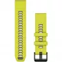 Band Garmin QuickFit 010-13392-08 graphite geel