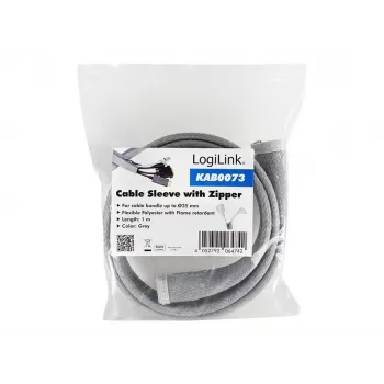 Kabelslang LogiLink KAB0073 grijs