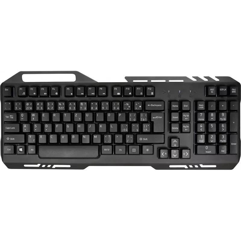 Toetsenbord YKB 3200 SHADOW metal, LED