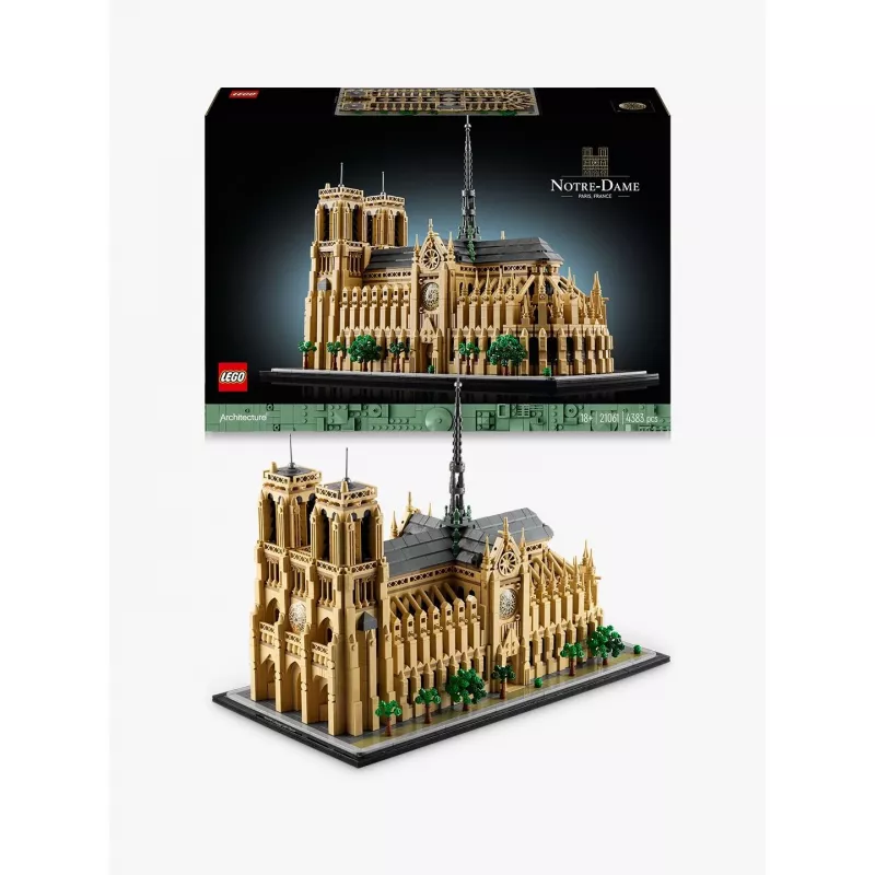 LEGO Architecture Notre-Dame de Paris set voor volwassenen 21061