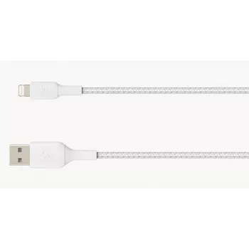 Belkin BOOST CHARGE - Lightning-kabel - Lightning mannelijk naar USB mannelijk - 3 m - wit - voor Apple iPad/iPhone/iPod (Lightning)