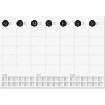 Planningsblok A2 Sigel H6550 – 12 vellen, velformaat 595 x 410 mm, FSC