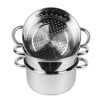 Elektrische stomer Maestro MR-2900-18 1500 W verticale stoom, 18 cm kookpan, 2 l, roestvrij staal & glas, geschikt voor inductie