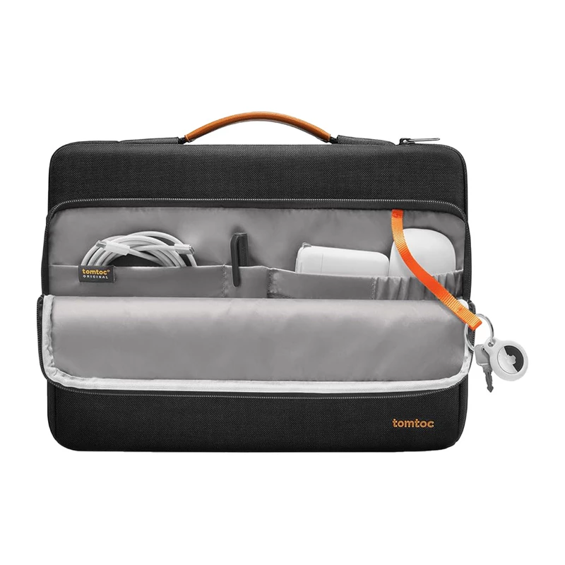 TOMTOC Defender-A14 laptoptas 16 inch (zwart)