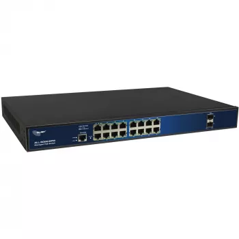 PoE-switch ALLNET ALL-SG8618PM 18-poorts Gigabit (16 PoE + 2 uplink)