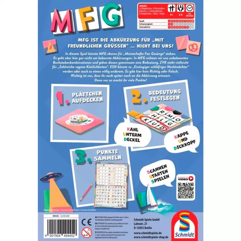 MFG, bordspel
