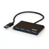 USB-hub Port Designs 900121 USB 3.2 Gen 1 Type-A 5000 Mbit/s zwart