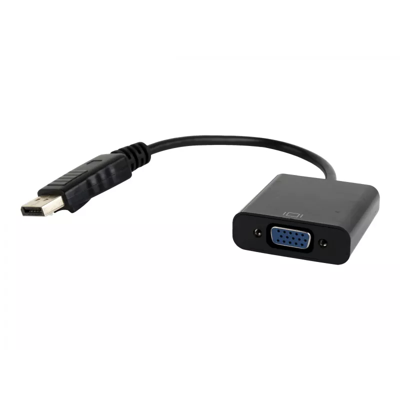 Adapter DisplayPort naar VGA zwart