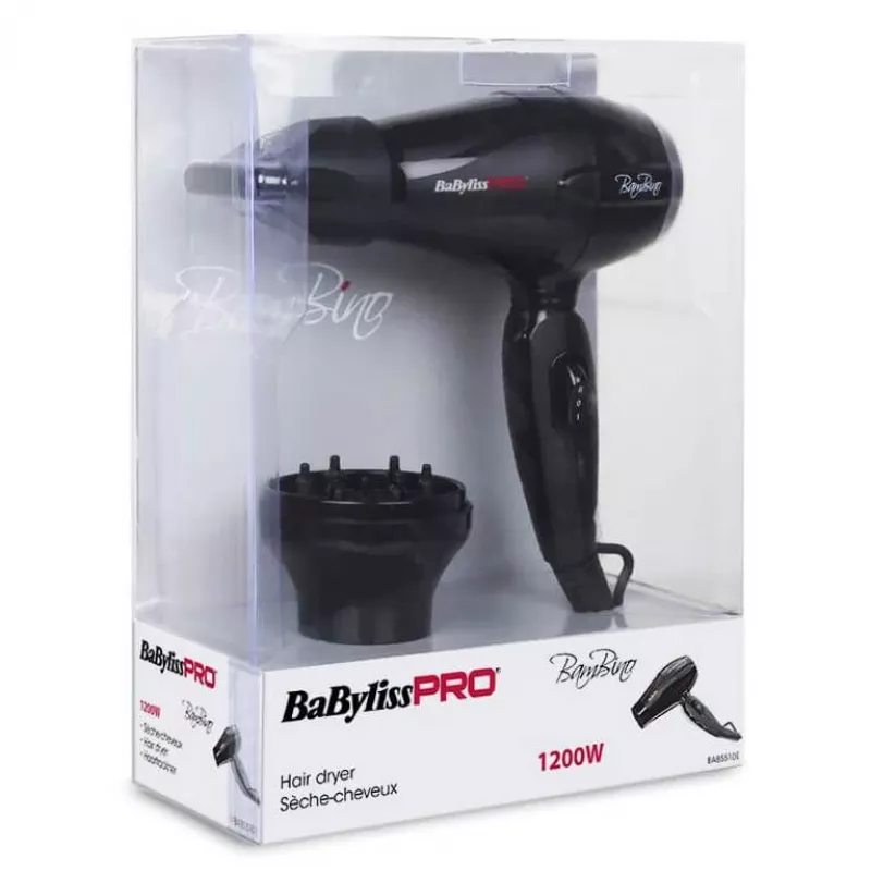 Haardroger BaByliss PRO BamBino BAB5510E reishaardroger compact licht
