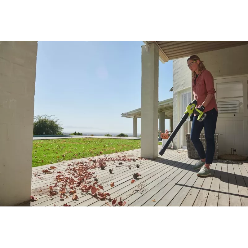 Ryobi | 18V ONE+ borstelloze compacte bladblazer (zonder accu) RY18BLCXA-0