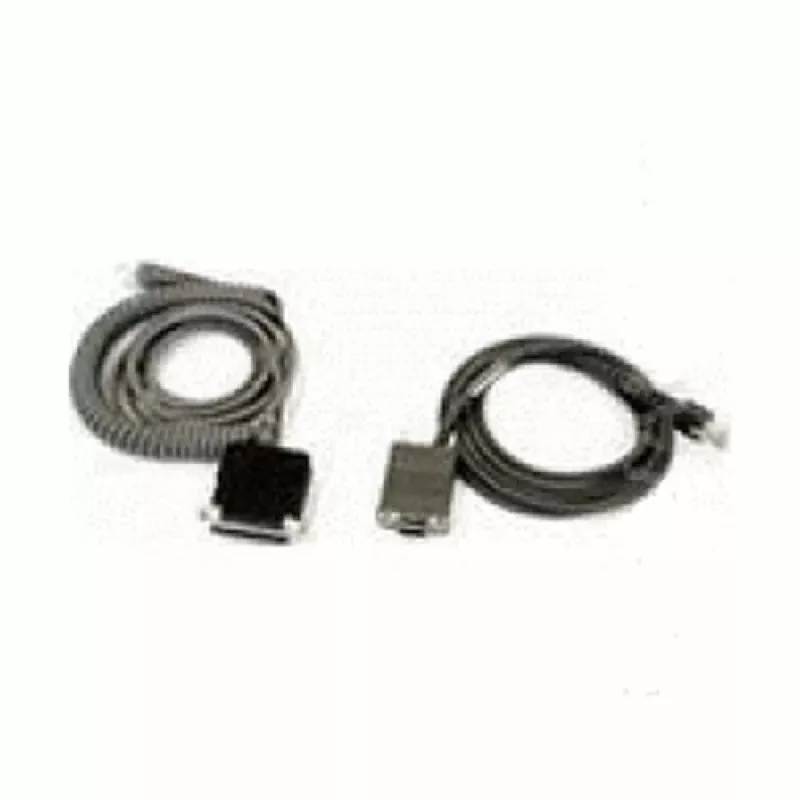 Datalogic CAB-433 RS-232 PWR-kabel, DB-9 female, recht, 1,8 m, grijs