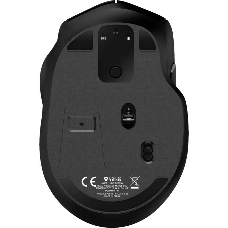 Draadloze muis YMS 2050BK EGO Optic 1600DPI DUAL WL+B