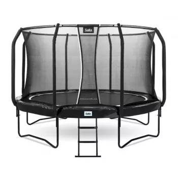 Bovengrondse trampoline Salta First Class 251 cm, rond, 60 veren, veiligheidsnet, verzinkt stalen frame, max. belasting 150 kg