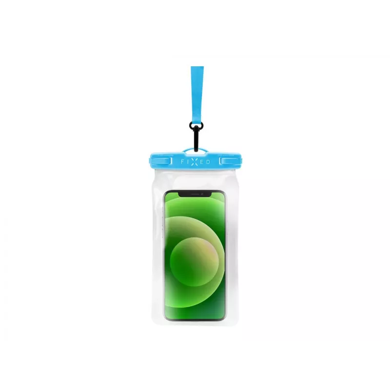 Beschermend, waterdicht universeel telefoonhoesje FIXED Fixed Float — zwart, universele pasvorm, waterdichte hoes