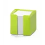 Vierkant groen notitieblok Durable TREND 105x100x100 mm