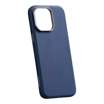 Magnetische hoes Joyroom JR-BP007 voor iPhone 15 Pro Max, blauw, MagSafe-compatibel