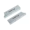 Lanberg IF-35-25 - universeel - HDD-houder - metaal - zilver - 2.5 - 16 mm