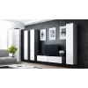 Cama tv-standaard VIGO 140 30/140/40 Sonoma eiken/wit glanzend
