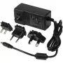 Voeding ALLNET ALL-PSU12V5A-EUUSUK 12V 5A AC/DC-adapter met EU-/VS-/UK-stekkers